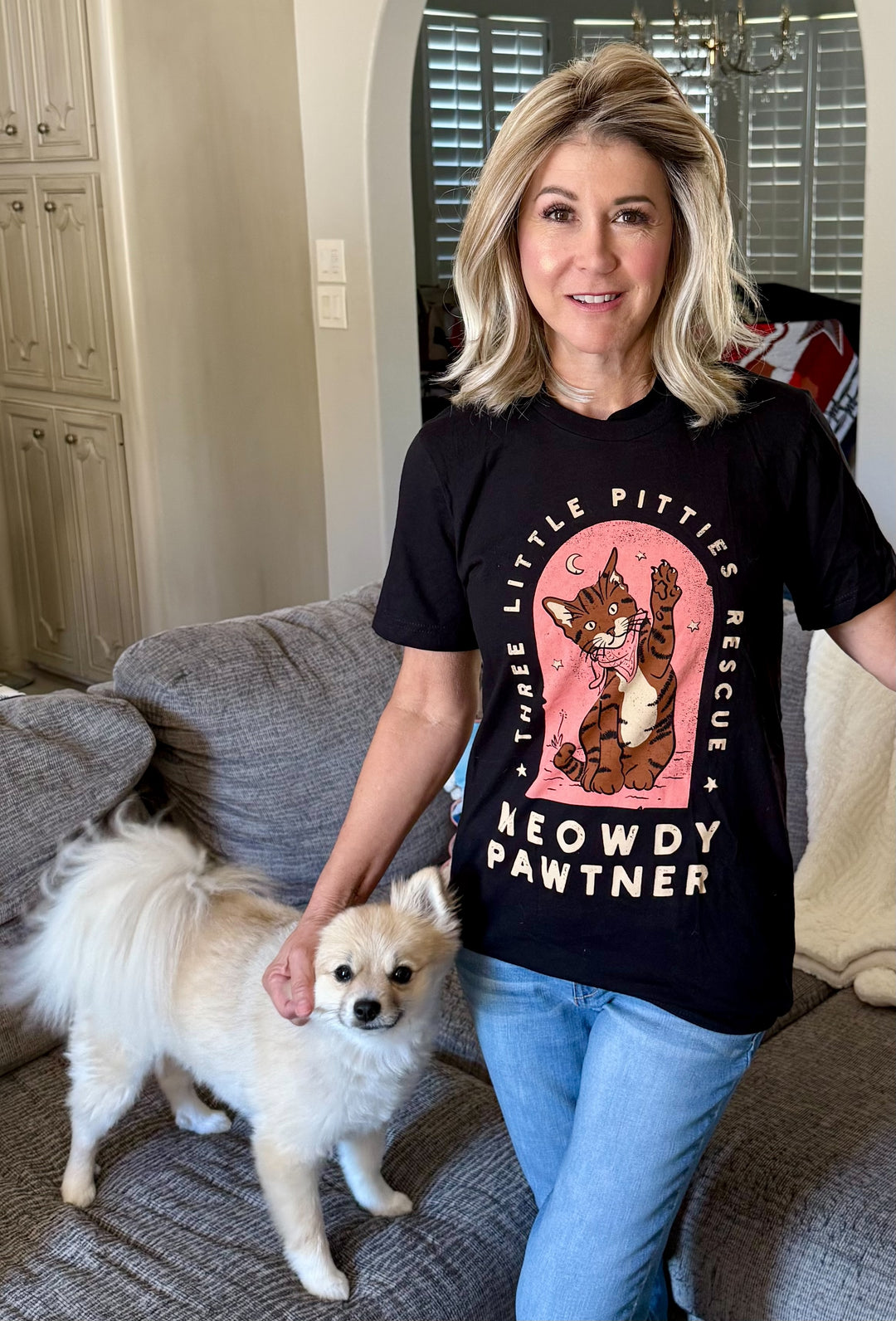 "Meowdy Pawtner" Tee