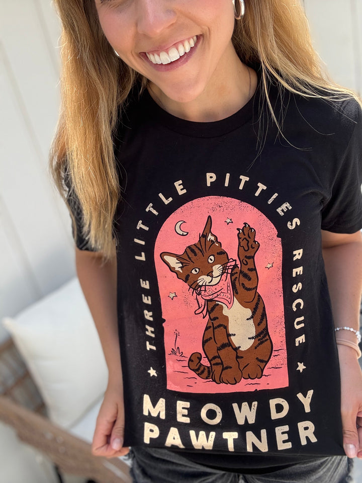 "Meowdy Pawtner" Tee